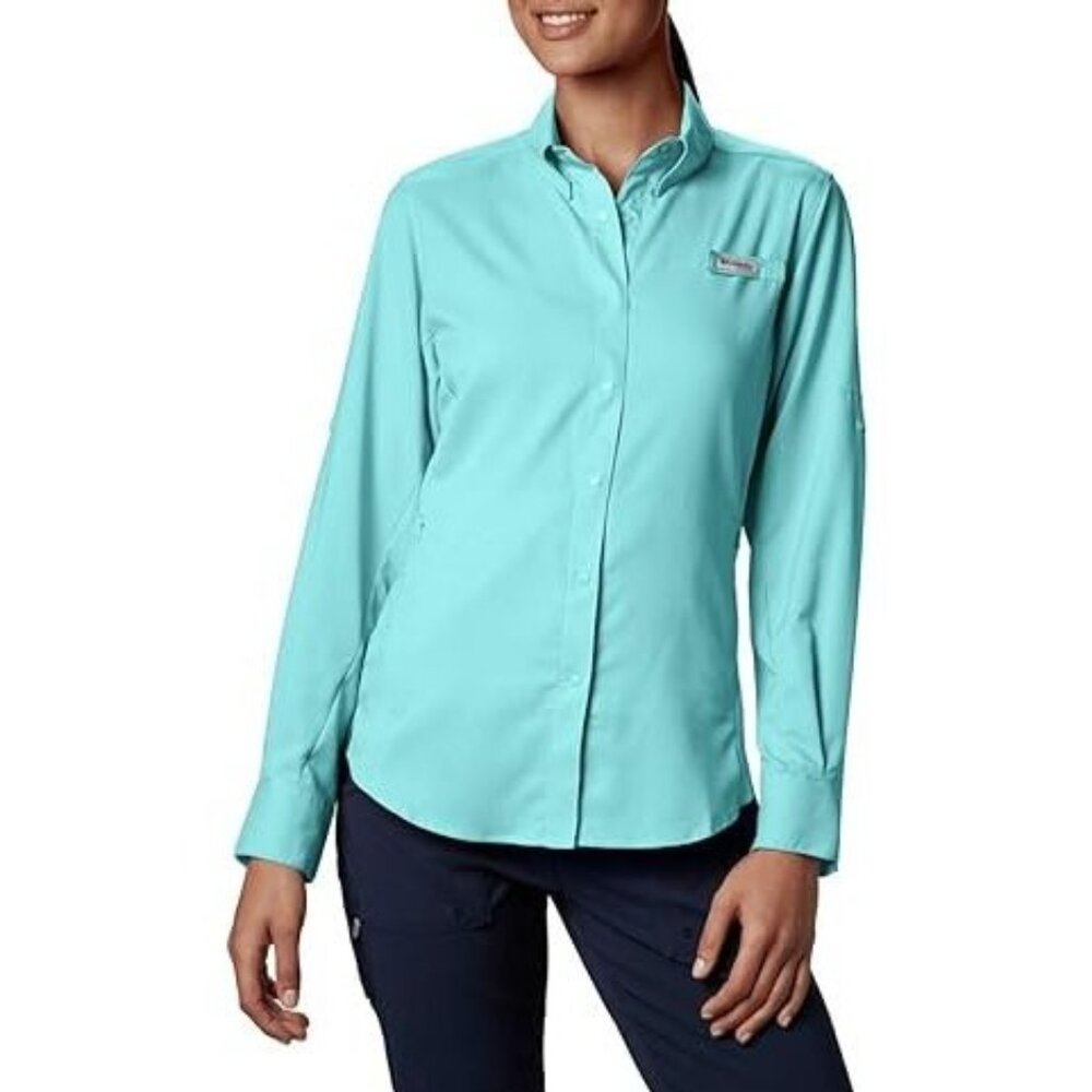 Columbia Tamiami II Size XS Long Sleeve Shirt NWT $50 Button Up Womens